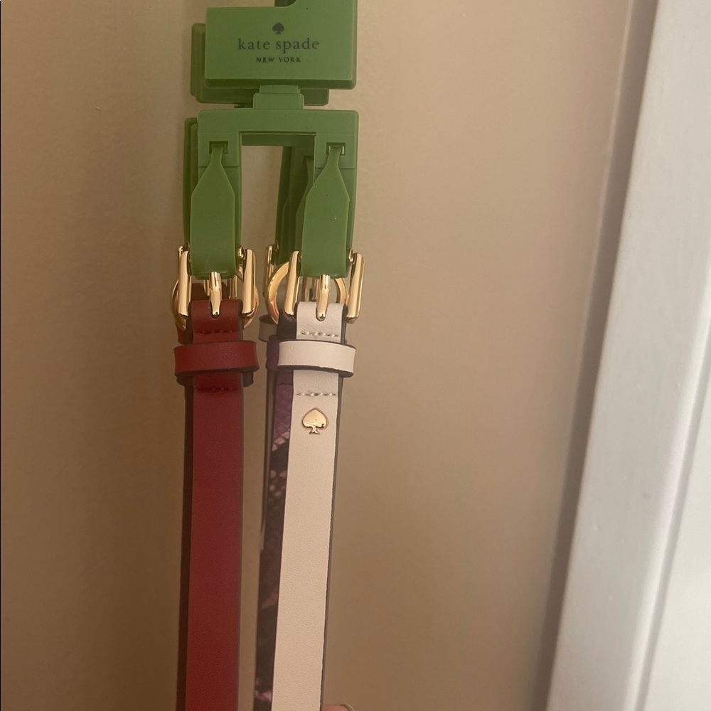 Kate Spade Set of 2 Belts